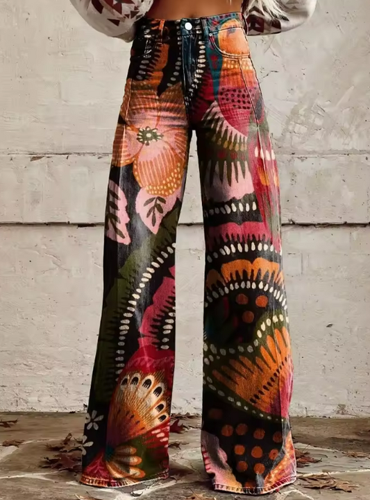 Albertina™ | Pantalon Bohémien Élégant