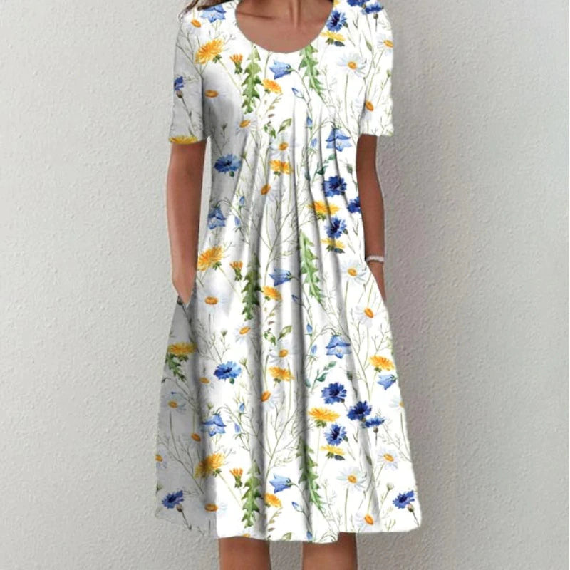 Adèle™ | Robe Cintrée à Taille Haute