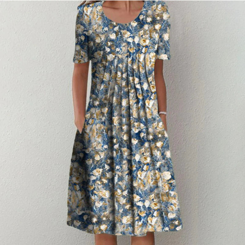 Adèle™ | Robe Cintrée à Taille Haute